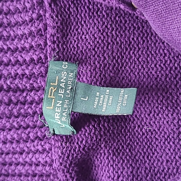 Purple collared sweater - Picture 3 of 3